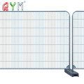Silver Mental Road Crowd Control Fence temporaneo