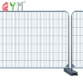 Barriere di controllo della folla galvanizzato a catena galvanita recinzione temporanea