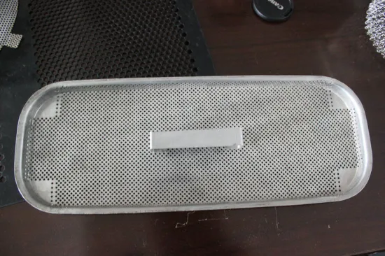 Decoration Perforated Barrier , Protective Metal Mesh Product