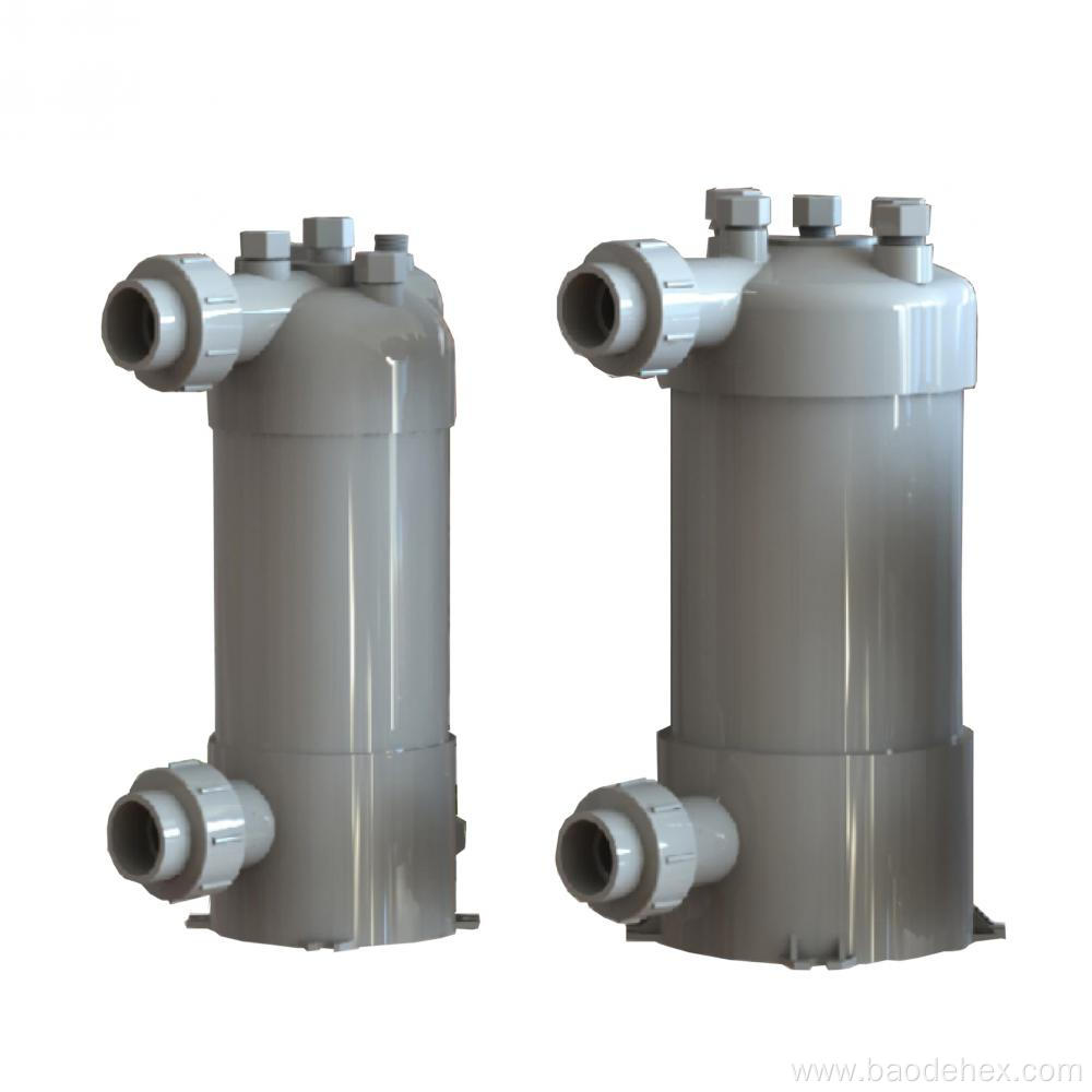 Quality PVC Ti Swimming Pool Tube Heat Exchanger