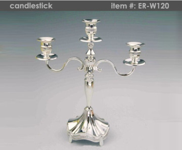 three sticks polyresin candle holder for wedding /party,tall candle holders for weddings