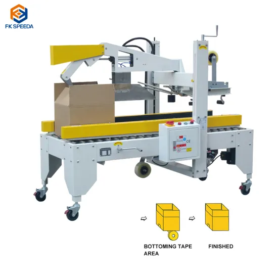 Automatic Flap Folding Carton Sealing Machine: Case Sealer for Efficient Packaging Solutions
