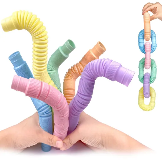 2023 Supplier: Unisex POP Tubes Sensory Toys for Kids aged 2-4 & 5-7 Years | Beech Wood & Beige Box Packaging | 100pcs Minimum Order Quantity
