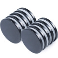 D32 Black Epoxy Disc Neodymium Round Magnet