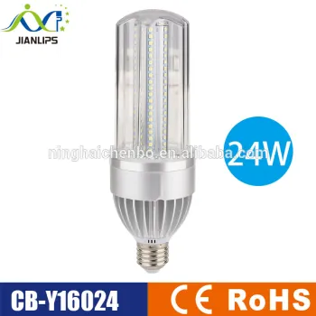SMD2835 LED Energy Saving Lamp 24W Aluminum Base PC Shell Corn Bulb