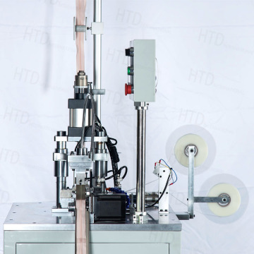 Máquina de soldagem de filme ultrassônico de zíper plástico automático