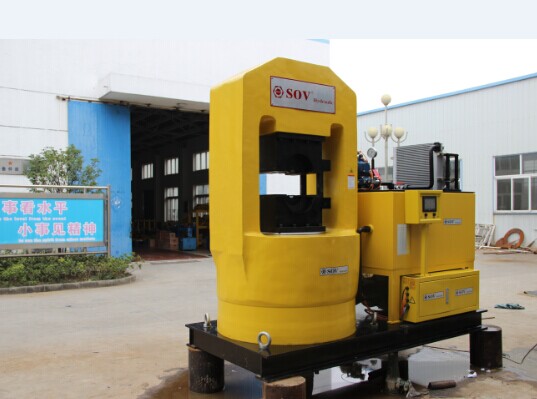 500t Steel Wire Rope Press Machine Hydraulic Swage Machine