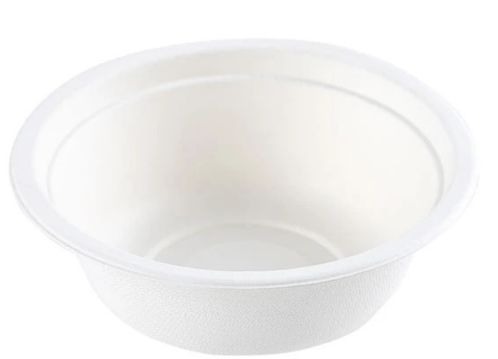 White wet-pressed disposable paper cups