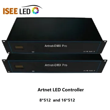 8 ways DMX Artnet Controller Madrix Compatible