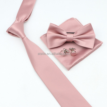Tie en polyester vert et bleu pour hommes - Mariage et fête des accessoires de fête