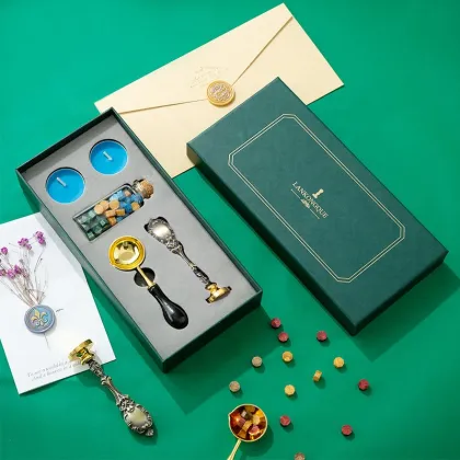 Custom Wax Seal Stamp Kit for Corporate Gifts
