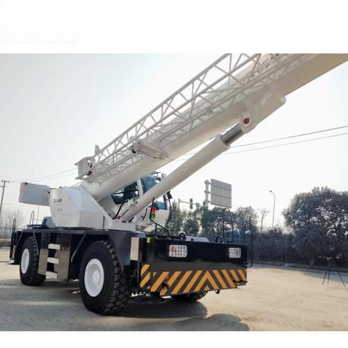 55TON High Mobility Rough Rense Waleled Cranes