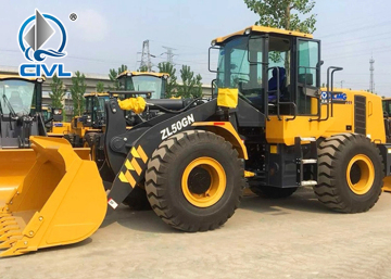 ZL50GN Wheel Loader 5ton 3cbm baldi