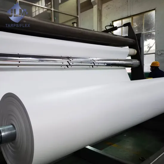 High-Density UV-Resistant PVC Tent Fabric with Acrylic Lacquer: 950gsm to 1050gsm Coated Tarpaulin Rolls