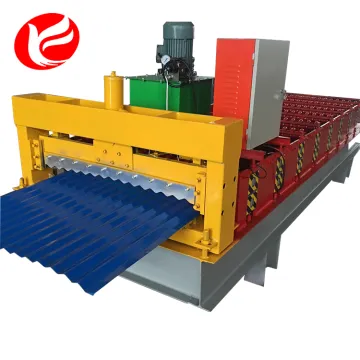 Color steels metal roof sheet roofing making machine
