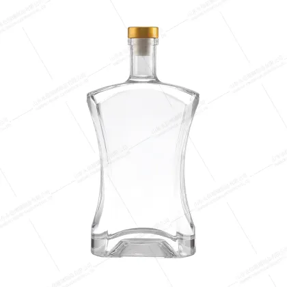 Premium glass brandy bottle wholesale customize