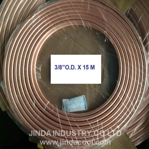 3/8" O. D. Pancake Coil Copper Tube