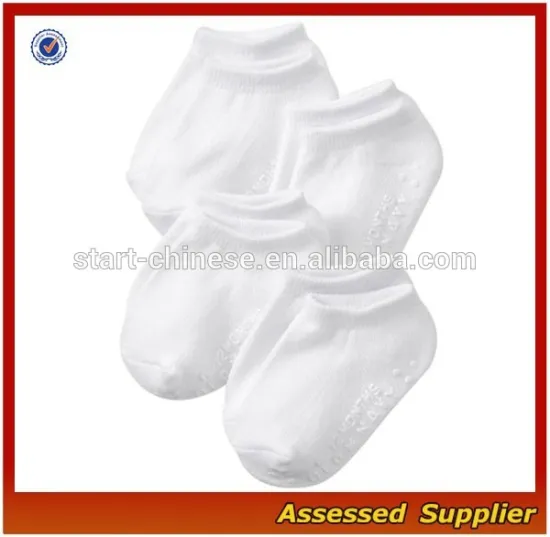 No Show Cheap White Cotton Baby Cute Socks/Baby Socks Manufacturer in China
