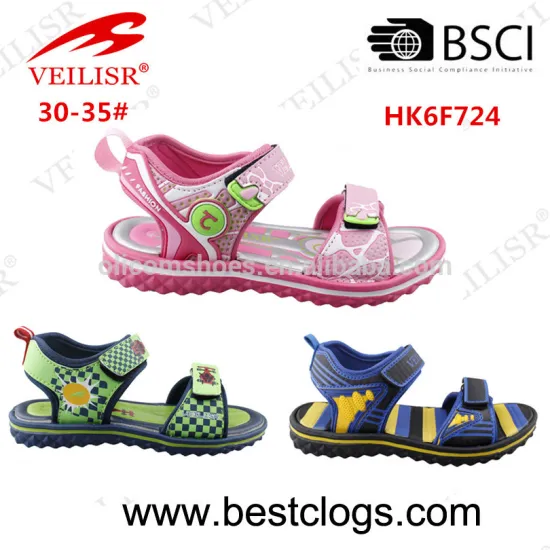 New developed cheap youth sandal shoe for boys girls
