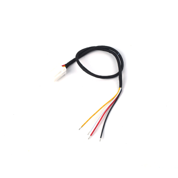 Custom Cable Straight DC Female Connector Molding