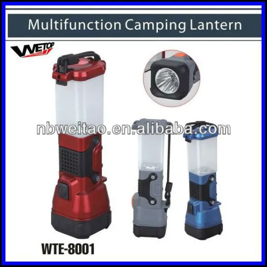 3 in 1 Multifuction LED camping lantern/LED lantern