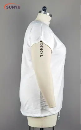 Cotton fabric sleeveless t-shirt