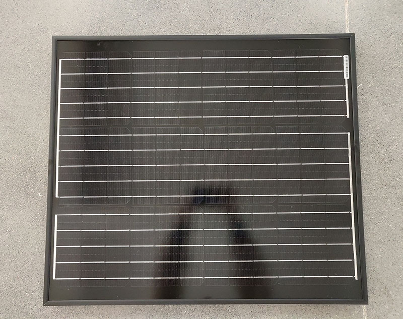 Trina panel solar hitam penuh 50w 400W yang disesuaikan