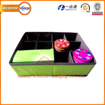 Modern eco foldable fabric storage bin