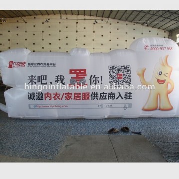 Inflatable Clothing advertising board decoration for show