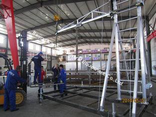 OEM ODM Cold Pressed Mobile Tower Scaffold / Mobile Alumini