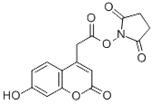 Name: 2,5-Pyrrolidinedione, 1-[[(7-hydroxy-2-oxo-2H-1-benzopyran-4-yl)acetyl]oxy]- CAS 185102-64-1