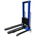 Portable Electric Stacker with Self-Loading Lifting Function