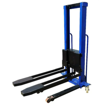 Portable Electric Stacker with Self-Loading Lifting Function