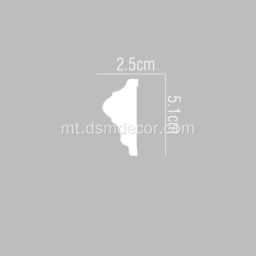 Mouldings tal-Panew Plain dekorattivi PU