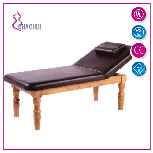 Cama de massagem do sofá facial com madeira