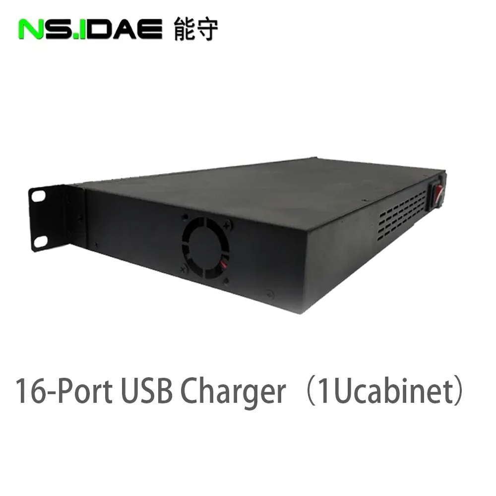 16-Port-USB-Zweig-Kabinettladegerät