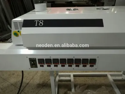 8-heating zone reflow soldering station, for SMT production line