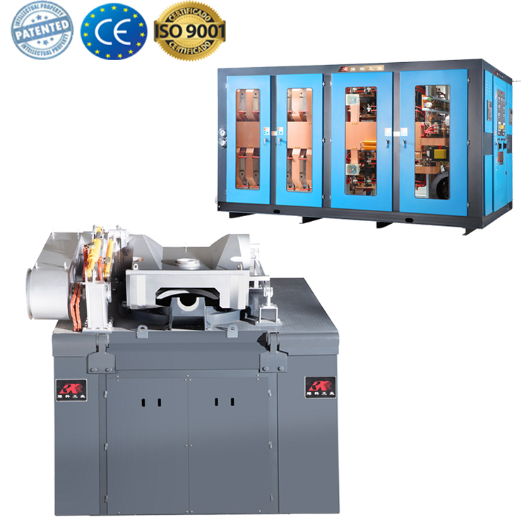 Inducción eléctrica chatarra horno de fusión de cobre India