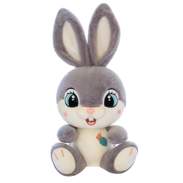 Factory Price Cute Rabbit Companion Pillows - Soft Bunny Plush Toys (35cm, 40cm, 50cm)