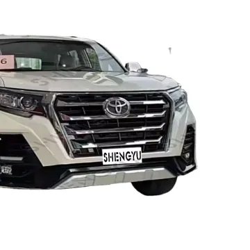 2022 Police-Style Car Bumper Grille and Lighting Kit for Prado 2011-2017