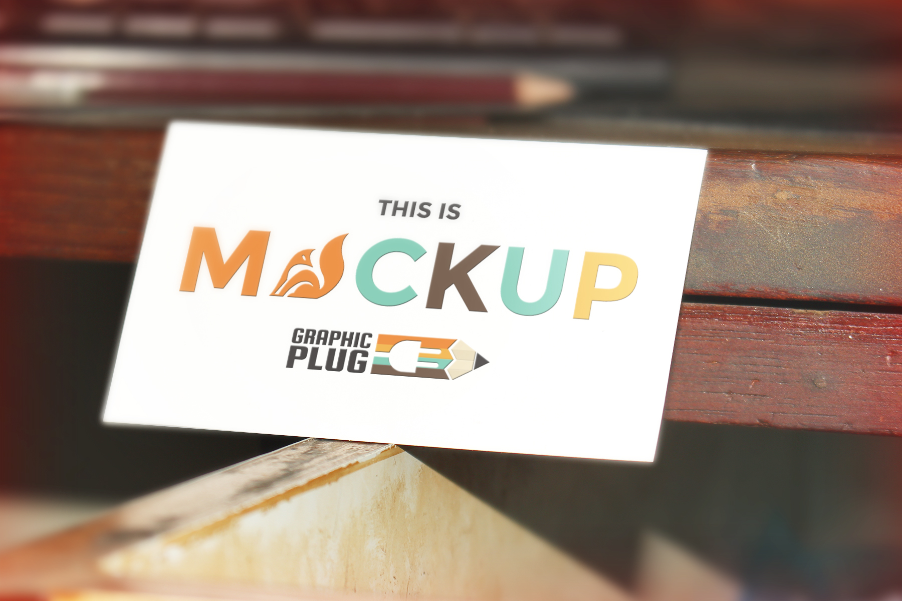 Standard visiting card design