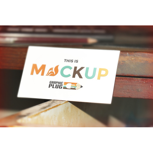 Standard visiting card design