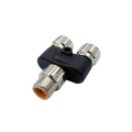 5 pin M12 conector masculino a femenino