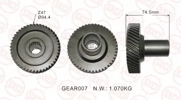 Auto Transmission Gearbox Parts Gear for ISUZU TFR54 OEM 8-94161920-1/8-94161-098-2/8-94161-920-1