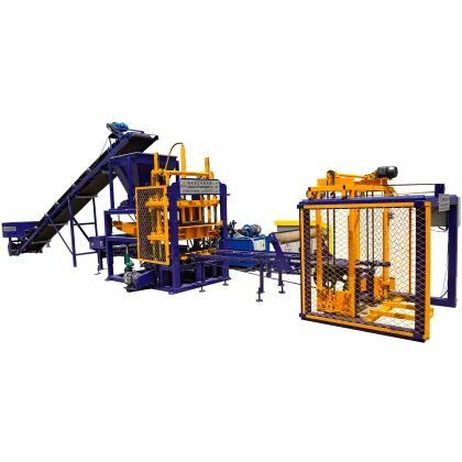 Automatic Concrete Hollow Block Making Machine - Cement Making Machinery