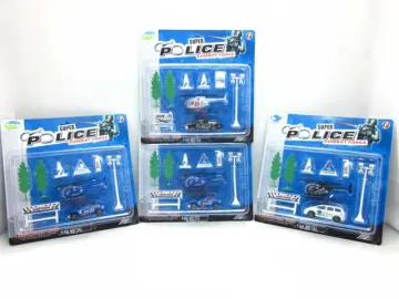 DIE CAST POLICE SET