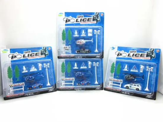 DIE CAST POLICE SET