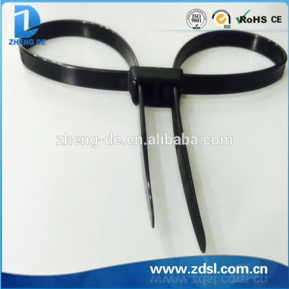 Self-locking Nylon Police Plastic Handcuffs