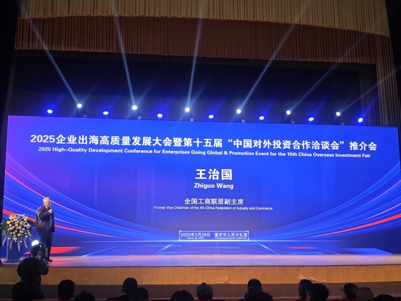 Tang Daiping, general manager of Liyu Precision, was invited to attend the 2025 Enterprise Overseas High-quality Development Conference