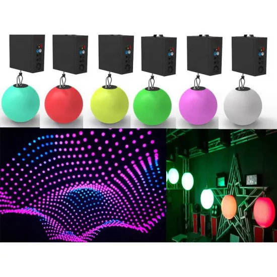 LED Kinetic Lifting Ball Kinetic Stage Light Effects